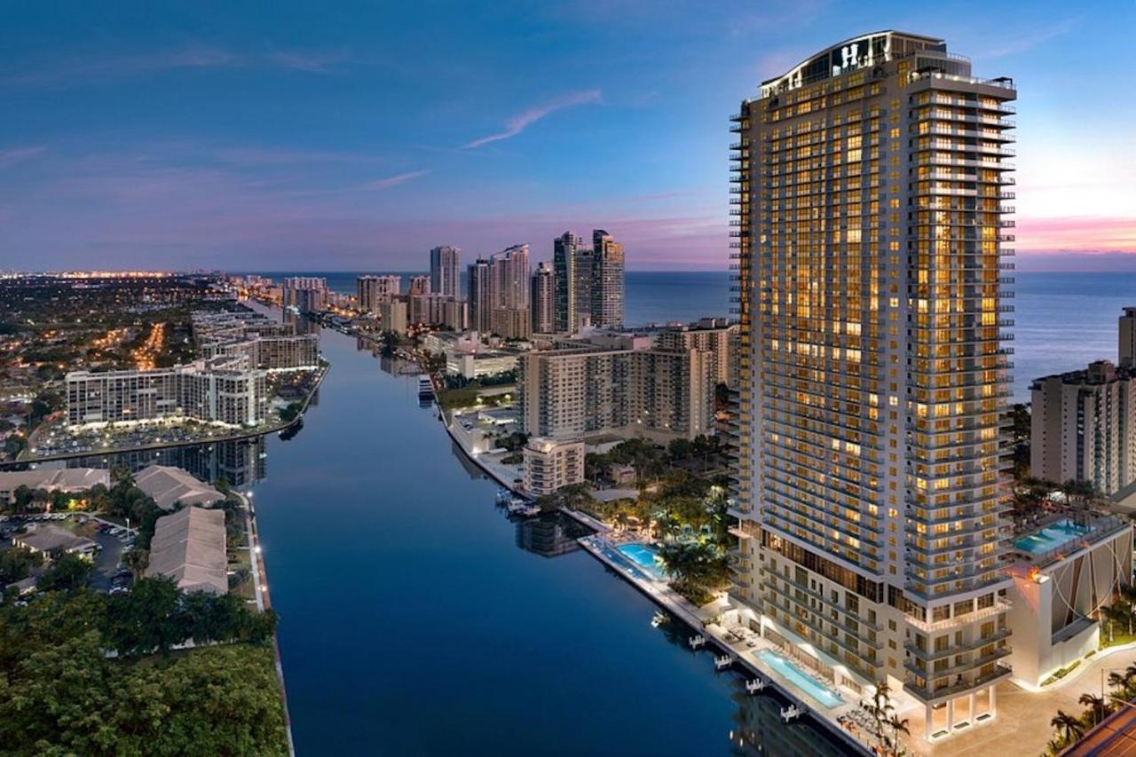 Hyde Beach House - Luxury 2-Bedroom - Gorgeous View - Resort Amenities - Rooftop Pool - Hot Tub - Tennis Court - Minutes To The Ocean Hollywood Kültér fotó