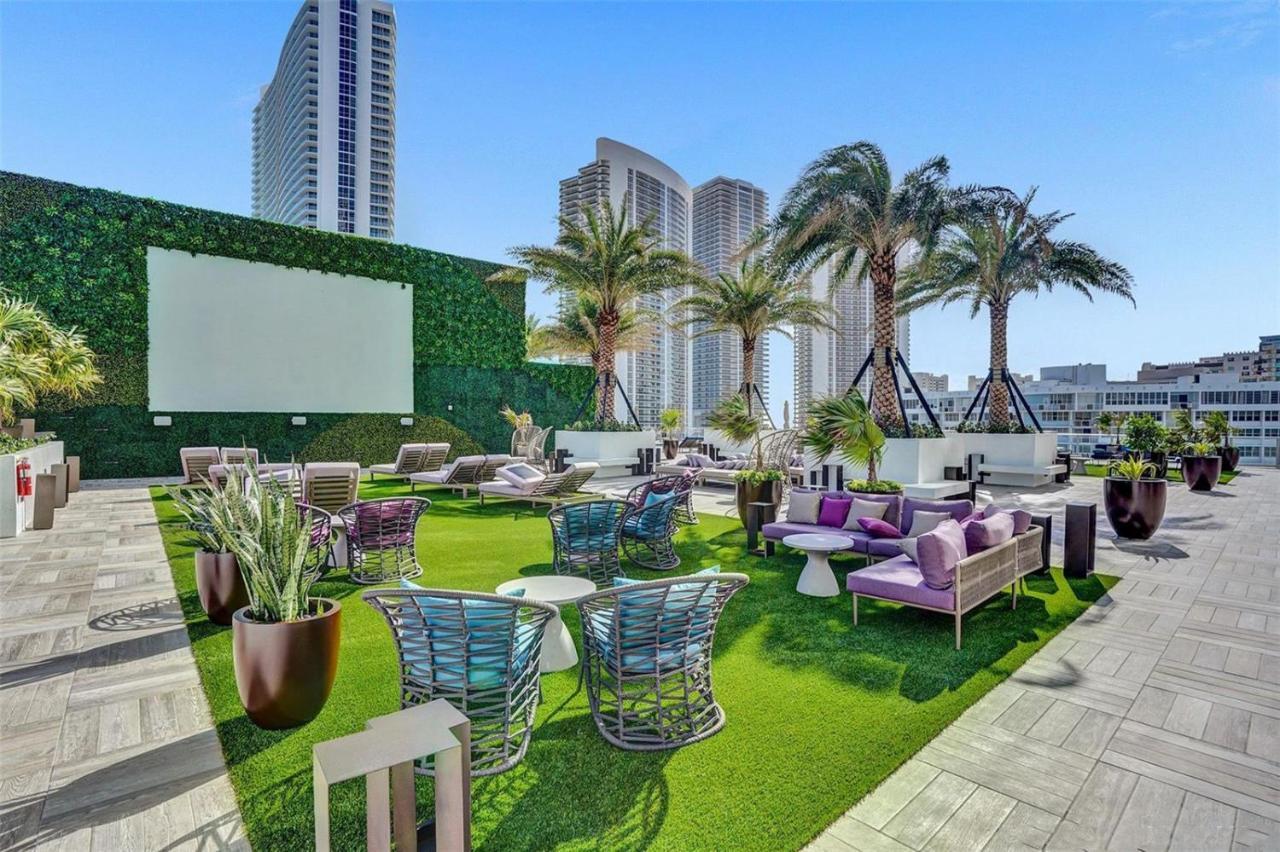 Hyde Beach House - Luxury 2-Bedroom - Gorgeous View - Resort Amenities - Rooftop Pool - Hot Tub - Tennis Court - Minutes To The Ocean Hollywood Kültér fotó