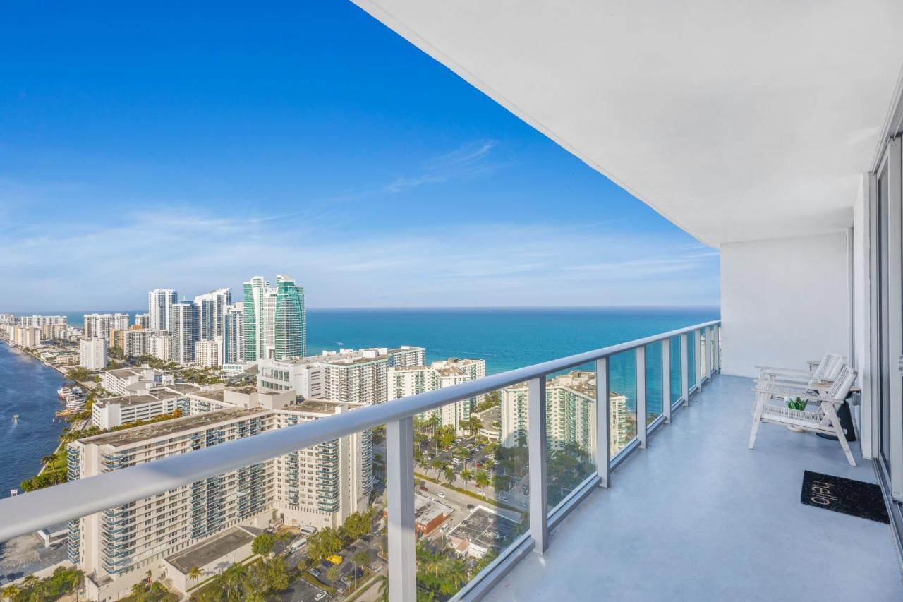 Hyde Beach House - Luxury 2-Bedroom - Gorgeous View - Resort Amenities - Rooftop Pool - Hot Tub - Tennis Court - Minutes To The Ocean Hollywood Kültér fotó