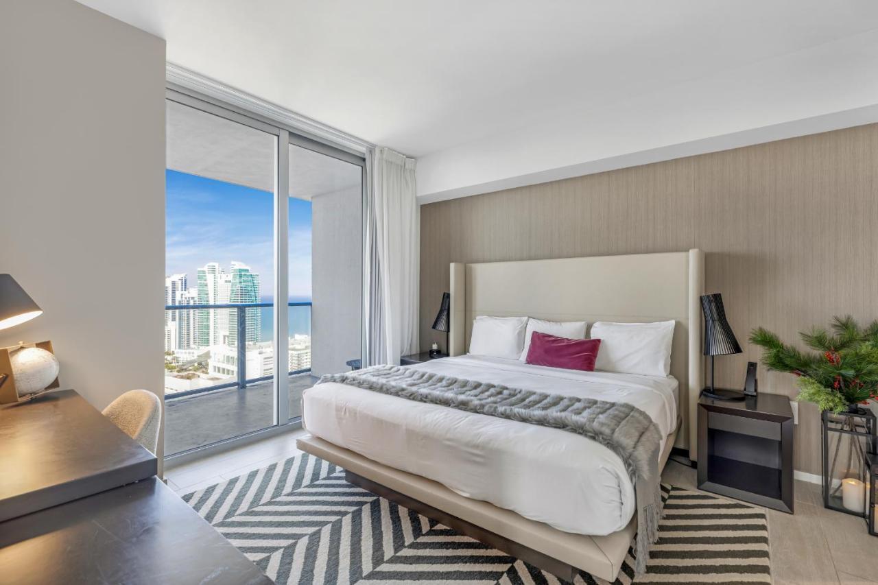 Hyde Beach House - Luxury 2-Bedroom - Gorgeous View - Resort Amenities - Rooftop Pool - Hot Tub - Tennis Court - Minutes To The Ocean Hollywood Kültér fotó