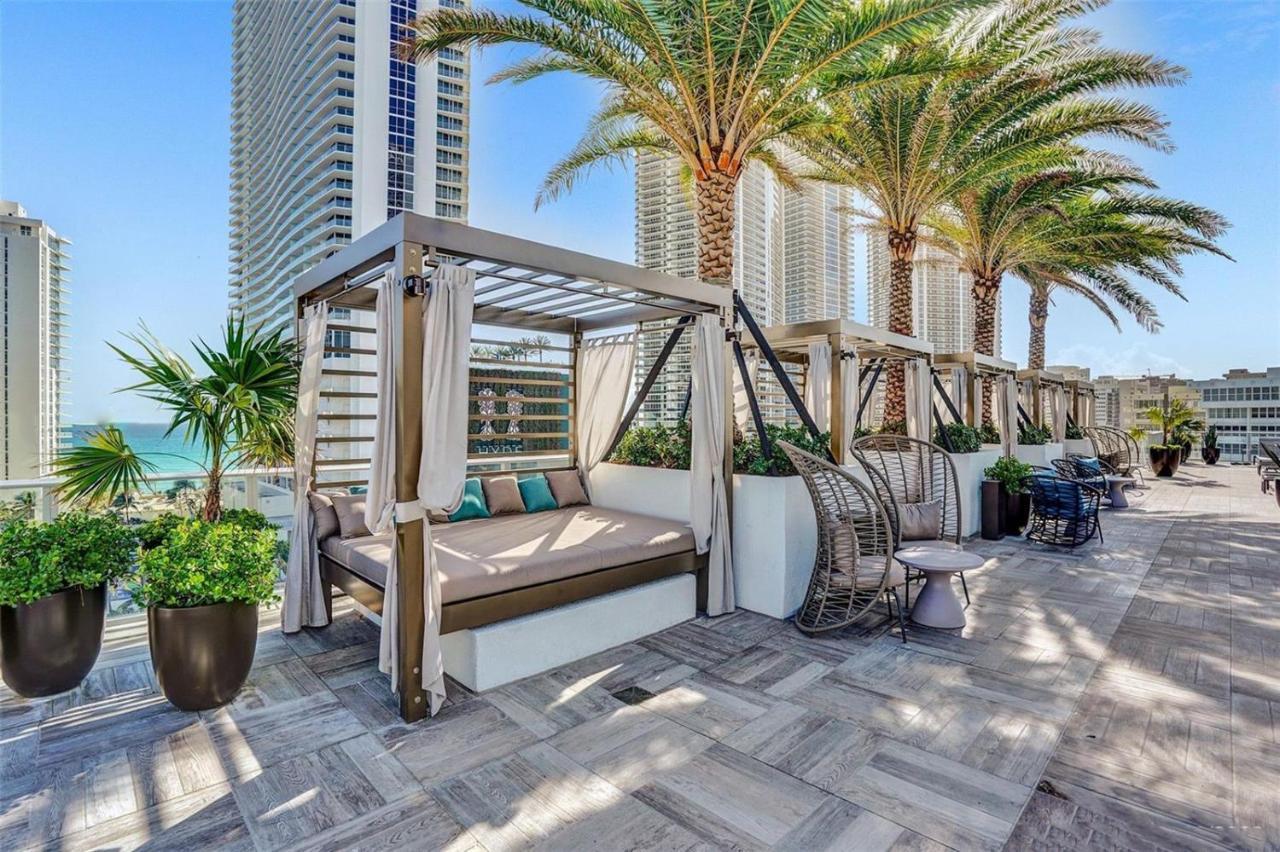 Hyde Beach House - Luxury 2-Bedroom - Gorgeous View - Resort Amenities - Rooftop Pool - Hot Tub - Tennis Court - Minutes To The Ocean Hollywood Kültér fotó